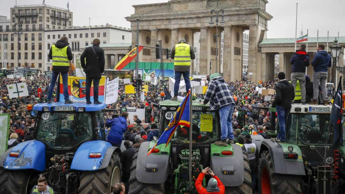 Duitse boeren tegen torenhoge klimaatbelasting